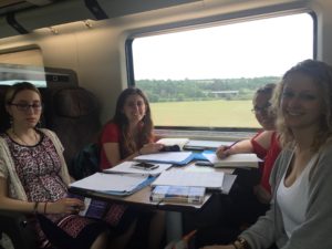 Train Ride to Florence & Casey Sleeping lolol